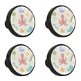 thumbnail image 1 of 4 Pcs Starfish Knobs for Kitchen Cabinet Cupboard Dresser Bookcase Drawer Pulls Handles Round Home Decor, 1 of 5