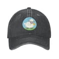 thumbnail image 1 of ZICANCN Free Easter Lamb Adjustable Baseball Cap Women, Hats for Men Adult Washed Cotton Denim Baseball Caps Fashion Black, 1 of 8