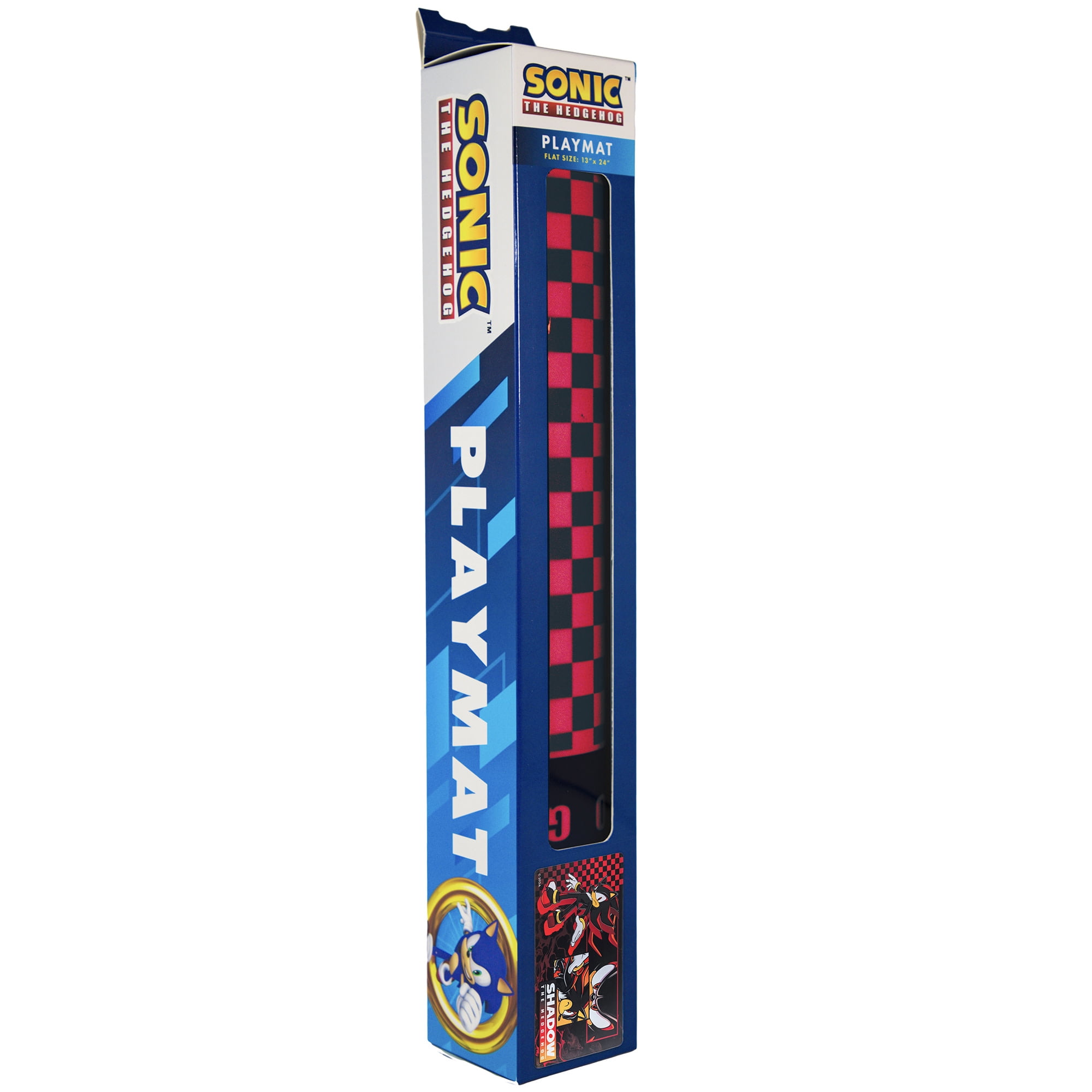 KESS: Sonic: Playmat - Modern Shadow - 23.75 x 13.5" Neoprene, Non-Slip, Tabletop Accessory, Comfort-Protection, Card-Board-Dice-RPG Games, Mouse Pad