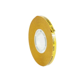 3M Scotch 908 Gold ATG Acid-Free Adhesive Transfer Tape, 1/4 x 36 yd Roll,  2 Rolls