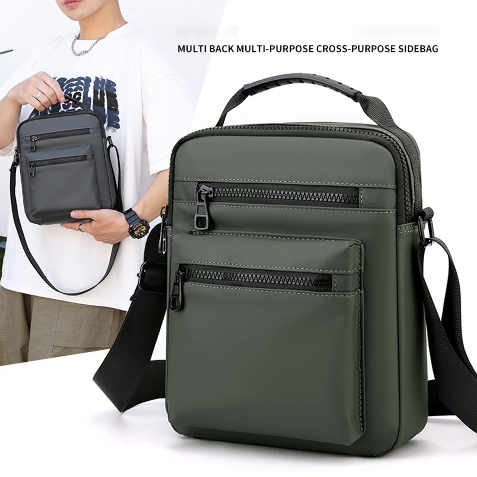 Crossbody Bag Men's Shoulder Bags for Men Business Purse
