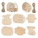 thumbnail image 3 of Recortes de animales de madera sin terminar, decoración artesanal, adornos colgantes para Conejo, 3 of 9