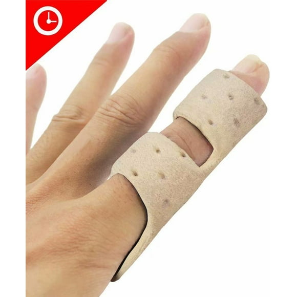 Finger Brace Splint, Pinky Finger Splint with Rigid Support to Immobilize Finger Joint & Relieve Pain for Trigger Finger,Arthritis