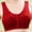 Red Bras for Women, variant on SMihono Sales Daisy Bras for Older Women Front Closure Push Up Bras for Women No Underwire Plus Size Front Button Sports Bras Beige 46/105