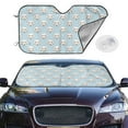 thumbnail image 2 of Balery Dog Print Car Windshield Sun Shade,Windshield Sunshade for Car Pickup Truck SUV Accessories-, 2 of 7