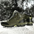 thumbnail image 3 of SKIUHS Men's Snow Hiking Boots - High-Top, Warm Fleece & Anti-Slip Design for Outdoor Exploration, 3 of 4