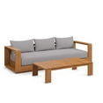 thumbnail image 4 of Modway Tahoe 2 Table Set Patio Furniture, Light Gray, 4 of 9