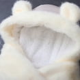 thumbnail image 4 of ATOGUTA Snowsuit Boys Winter Clothes Suit Hooded Jumpsuit Romper Warm Fleece Coat Outwear Overcoat Beige, 4 of 8