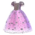 thumbnail image 2 of Rapunzel Para Niñas Vestidos Púrpuras Disfraz De Niño Fiesta De Graduación Es Roleplay Fs, 2 of 2