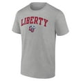 thumbnail image 2 of Men's Heather Gray Liberty Flames Campus T-Shirt, 2 of 3