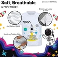 thumbnail image 7 of BROOKLYN VERTICAL 4-Pack Toddler NASA Print Outer Space Rocket Ship Short Sleeve T-Shirt | Soft Cotton Sizes 2T-4T, 7 of 7