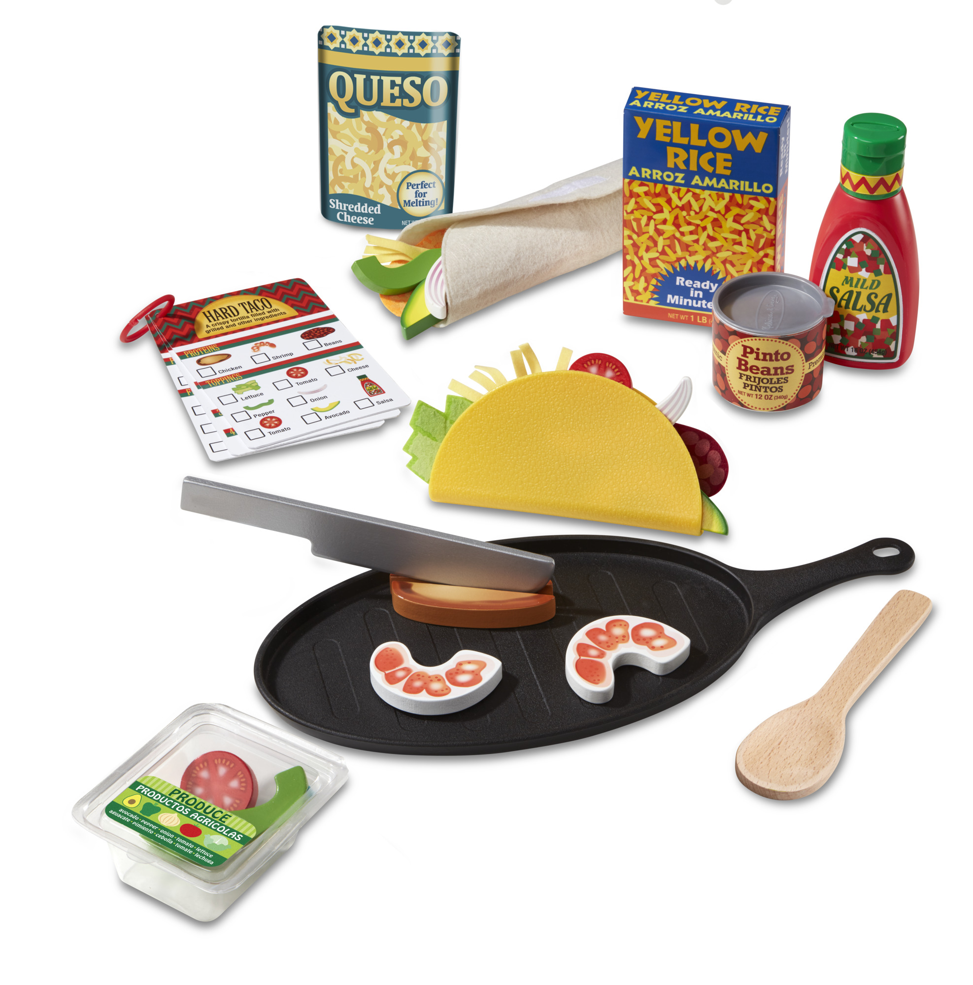 melissa and doug taco and burrito set