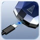 thumbnail image 4 of Xihbxyly Ofertas de iluminación Afeitadora recargable con puerto USB, miniafeitadora portátil para rostro, máquina de afeitar pequeña para hombres, en seco y húmedo, 4 of 6