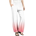 thumbnail image 1 of SGFCWSX Pants for Toddler Girls Elastic Waist Graphic Pattern Relaxed Fit Girls Clothes Pink, 1 of 8
