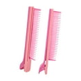 thumbnail image 4 of DOLITY 2Pcs Hairdressing Assistant Comb Hair Dye and s for Salon Highlights pink, 4 of 8