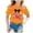 Orange, variant on LRen Girls T Shirts Size 10 Girls Funny Graphic Crew Neck Short Sleeve T Shirt Top Kids Casual Soft Pullover Tops Trendy Summer Shirts