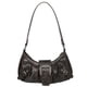 thumbnail image 1 of Bolso Mano Con para Mujer Piel Sintética Plisado, 1 of 9