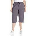 thumbnail image 2 of Champion Women's Plus Size Soft-Touch Jersey Capri Pant, 2 of 3