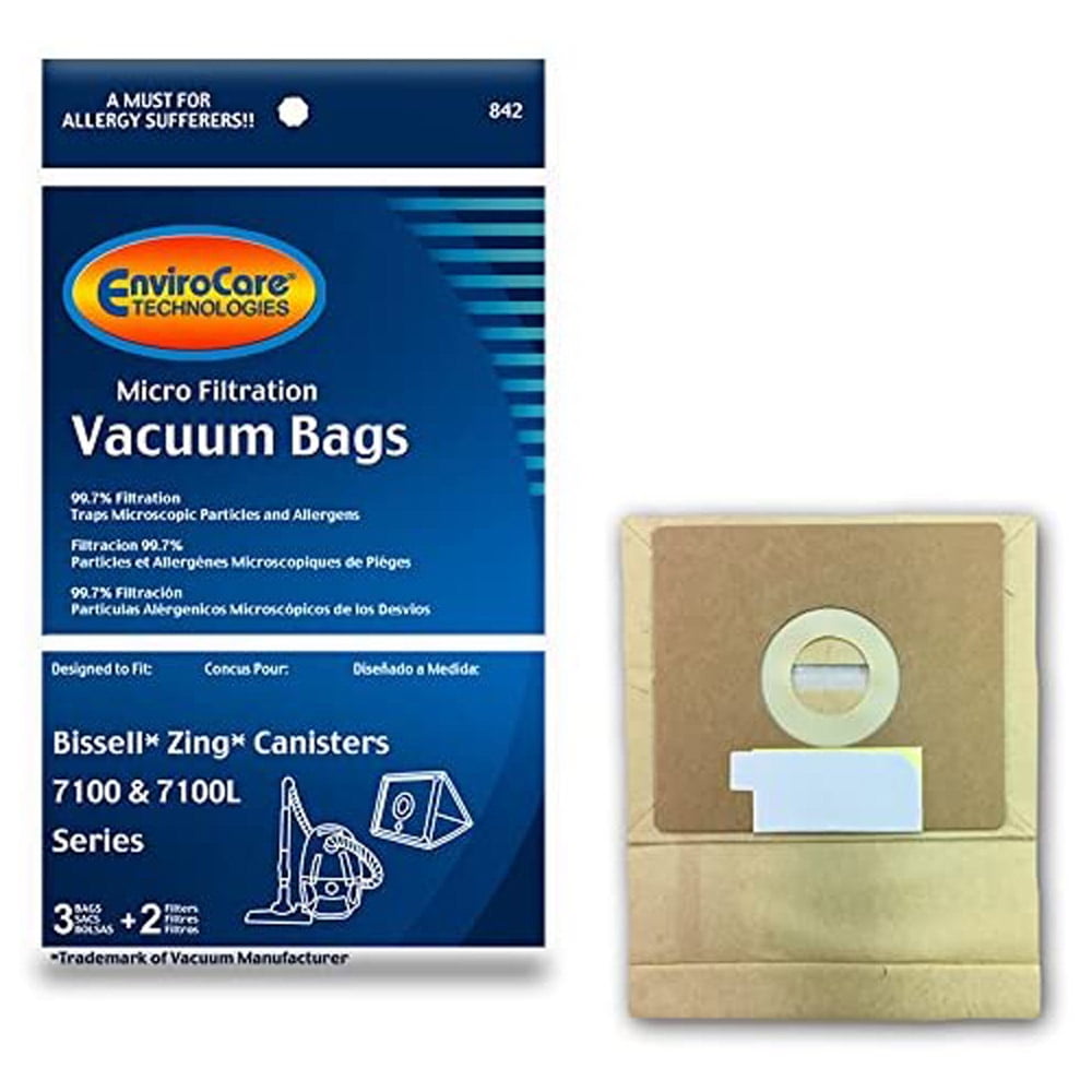 Dust Bags For Bissell Zing 4122 Canister Vacuummodel 4122d 10 Pack   Fruugo IN