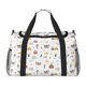 thumbnail image 1 of Balery Farm Animals Bolsa de Gimnasio para Mujeres, Bolsa de Viaje con Bolsillo Húmedo, Bolsa de Fin de Semana para Mujeres, Bolsa de Viaje Resistente al Agua, 1 of 7