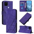 thumbnail image 3 of Funda para Google Pixel 4a 5g, tipo cartera, tarjetero, de piel sintética, tipo libro, con tapa protectora, 3 of 5