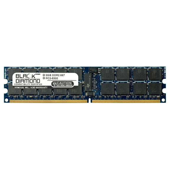2GB RAM Memory for Tyan Thunder n6550EX 240pin PC2-6400 DDR2 RDIMM 800MHz Black Diamond Memory Module Upgrade