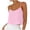 Pink, variant on Tank Tops Womens Camisole Sleeveless Adjustable Spaghetti Strap Loose Fit Going Out Cami Shirts