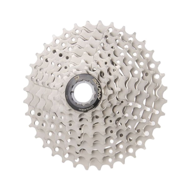 Soidarity Cassette de bicicleta 36T Suministros de ciclismo Tamaño compacto Instalación práctica Cog reemplazado Piezas mejoradas Cassettes de 8 Ciclismo Plata 32T Soidarity OD026183-02