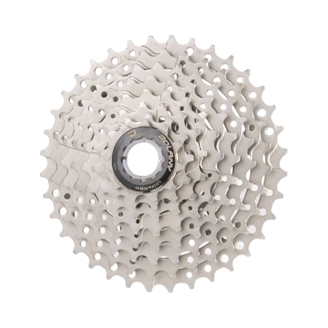 Soidarity Cassette de bicicleta 36T Suministros de ciclismo Tamaño compacto Instalación práctica Cog reemplazado Piezas mejoradas Cassettes de 8 Ciclismo Plata 32T Soidarity OD026183-02
