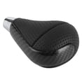 thumbnail image 1 of Gearshift Head, Cut Costs Outstanding Appearance Reliable Quality Gear  Knob, Compact Design Driver Maintenance Worker For Car Sports Car Carbon Fiber + Black Perforated, 1 of 8