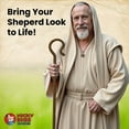 thumbnail image 4 of Nicky Bigs Noveltied Plastic Shepherds Hook Prop Staff Cane Walking Stick - Nativity Play Costume Accessory, 59", 4 of 7
