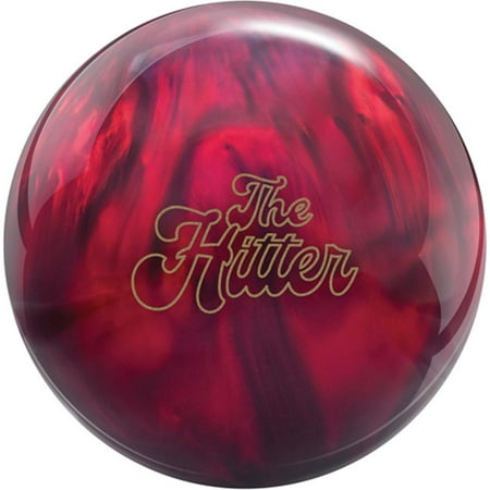 Radical PRE-DRILLED The Hitter Pearl Bowling Ball - Dark Red/Scarlet 16lbs