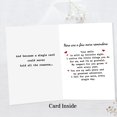 thumbnail image 2 of Tarjeta de San Valentín HCIU6YGQ Romántica Doble Cara 20x13 cm, 2 of 7