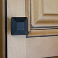 thumbnail image 2 of GlideRite 1.375 in. Modern Square Cabinet Knob, Matte Black, 2 of 5