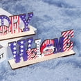 thumbnail image 3 of CSCHome Wooden Table Ornaments in Various Sizes and Styles for House Table Decoration on Independence Day(Style 4), 3 of 5
