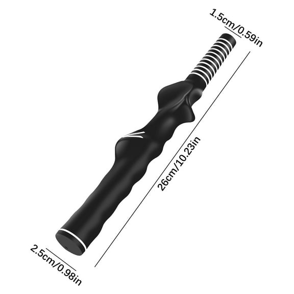 Golf Swing Grip Corrector Rubber Practice Trainer Left Right Hand Training Aid Universal Club Compatibility