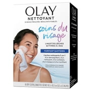 Olay Daily Facials Deeply Purifying Cleansing Cloths, Gentle Makeup Remover, Fragrance-Free, 66 Count