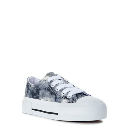 

Wonder Nation Little and Big Girls Platform Canvas Sneaker Sizes 13-6