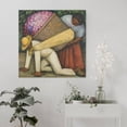 thumbnail image 5 of Diego Rivera 《The Flower Carrier》 Wall Art Prints Paintings Canvas Poster Gifts Canvas Painting Poster Wall Art Decorative Picture Prints Modern Decor 16x16inch(40x40cm), 5 of 5