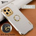 thumbnail image 3 of For iPhone15 Pro Max Zroteve Plating Silicone Crocodile Leather Cover For iPhone 15 14 13 12 11 X XR XS 7 8 Plus SE2 SE 2 3 Case, 3 of 5