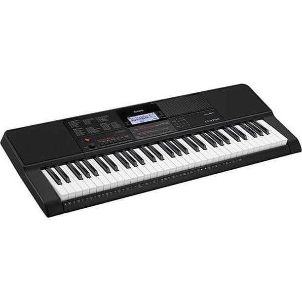 Casio CT-X700 Portable Keyboard, 61-Key Touch Sensitive, Power