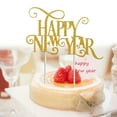 thumbnail image 2 of Troglfold new year cake topper 10pcs Glitter New Year Cake Toppers - Party Decoration,3.94"X2.76"X0.04", 2 of 7
