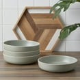 thumbnail image 6 of Stone Lain Lauren 16-Piece Dinnerware Set Stoneware, Green, 6 of 7