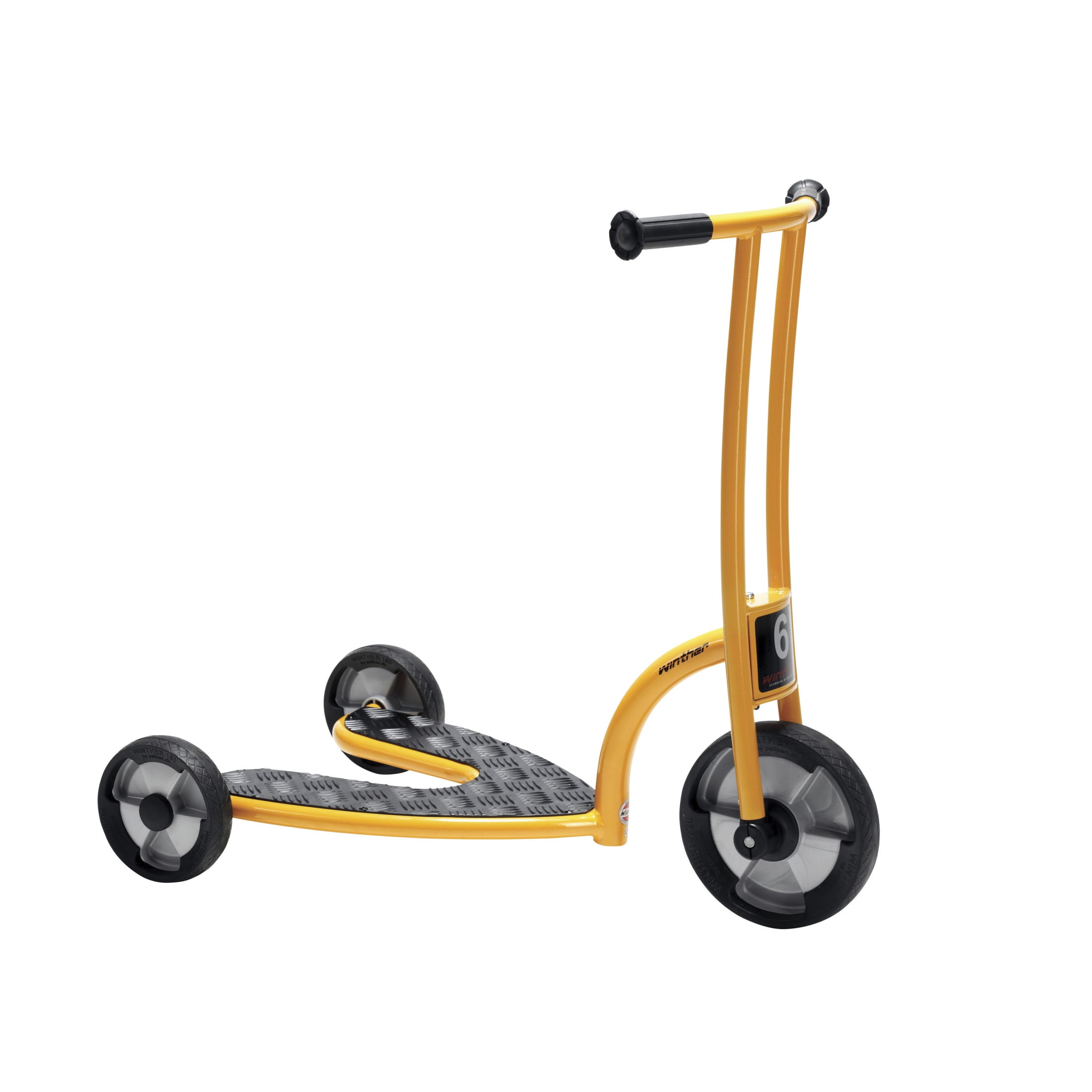 Cosom 16-Inch Scooter Board For Kids - Sit & Scoot With Safety Handles & Non-Marring Casters