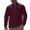 Wine, variant on LWavelet Mens Half Zip Pullover Sweatshirt Casual Long Sleeve Lightweight Athletic Quarter Zip Top for Everyday Wear