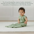 thumbnail image 5 of ergoPouch 0.2 Tog Jersey Sleeping Bag - Organic Cotton Baby Sleeping Bag, Made of Soft & Breathable Material for Peaceful Night's Sleep – Baby Wearable Blanket (Willow, 8-24 months), 5 of 5