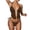 Coffee, variant on HUAXUN High Waisted Underwire Bikini Sets Vintage Halter Swimwear Bikini Cover Up Adjustable Spaghetti Straps Bathing Suit 2026 2 Piece Swimsuit for Women