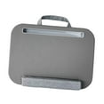 thumbnail image 4 of Escritorio portátil para computadora portátil con ranura para tableta, accesorio resistente para oficina en casa Gris claro, 4 of 9