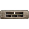 thumbnail image 3 of Ashley Furniture Krystanza Wood TV Stand for TVs up to 105" in Light Gray, 3 of 7