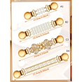 thumbnail image 3 of Metal Collar Clips for Women Vintage Pearl Shawl Clip Sweater Pin Brooch Clip, 3 of 13